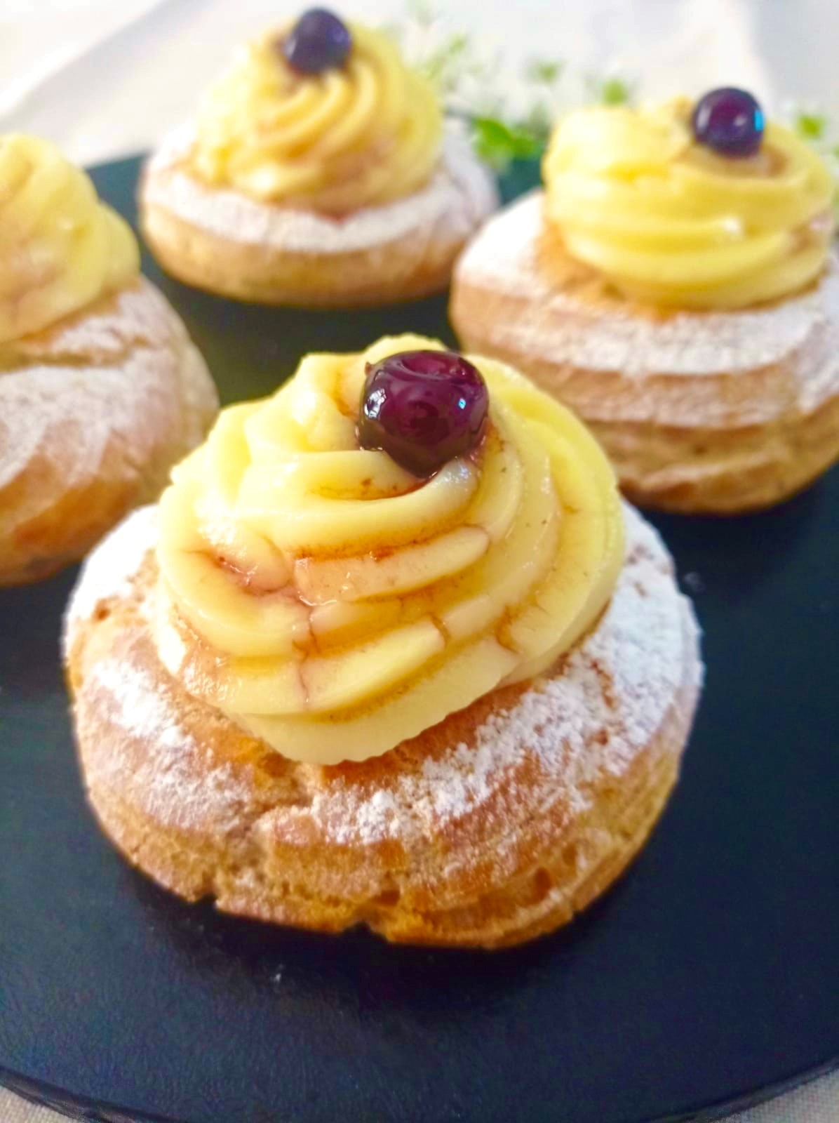 Zeppole di san Giuseppe al forno